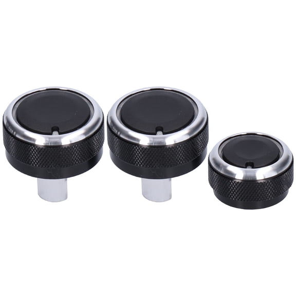 Sarapandan 3pc Replacement for Lada Grant Air Conditioning Buttons Aluminum Alloy AC Knob Set