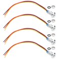 Sarapandan 4 Sets, Red & Yellow, 8mm, Common Cathode, 36V, PreWired 2