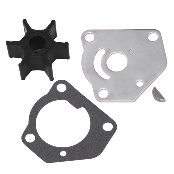 Sarapandan 4PCS Replacement Kit, High-Performance Solution, Part No. 17400 92D01 Efficient Water Pump Impeller Repair Kit for Suzuki DT 8C 9.9C Outboards Sarapandan