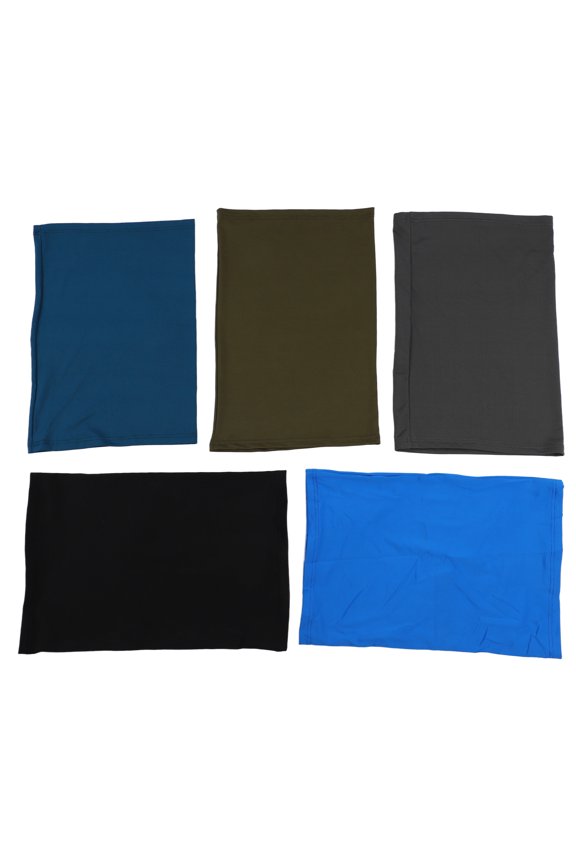 5 Pcs Sun Protection Face Scarf Ice Touch Feeling Windproof Breathable UV Protection Outdoor Neck Face Cover Sarapandan