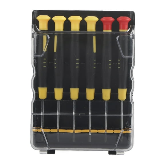 Sarapandan 6-Piece Flathead & Crosshead Precision Tool for Micro Tiny Screws Miniature Screwdriver Set