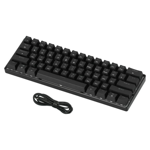 Sarapandan 61 Keys, NKey Rollover, 1.6m Cable for PC Mini RGB Gaming Keyboard
