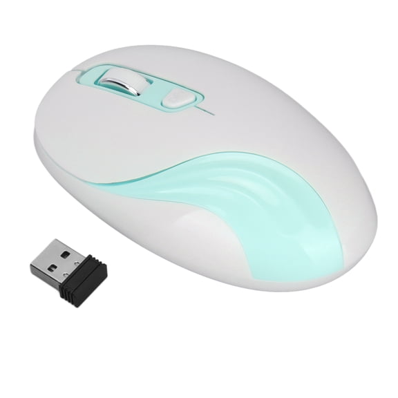 Sarapandan Adjustable Ergonomic Design for Laptop & Desktop Computers - Blue 2.4G Wireless DPI Mouse