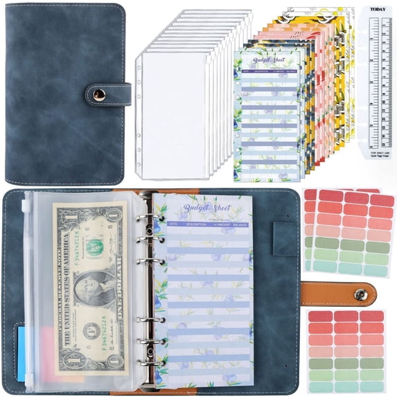 Sarapandan Budget Planner, Household Book A6 Planner Cash Envelopes Envelope Method Sarapandan