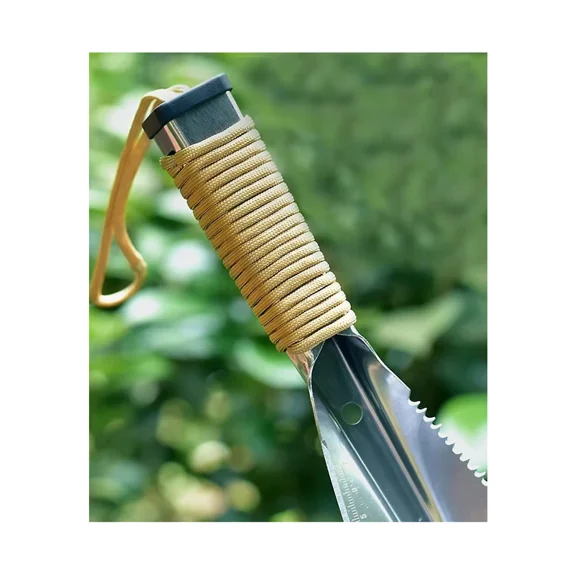 Sarapandan Camping Mini Shovelmultifunction Gardening Trowel For Outdoor, Hiking, Digging, Camping, Gardening1pcssilver