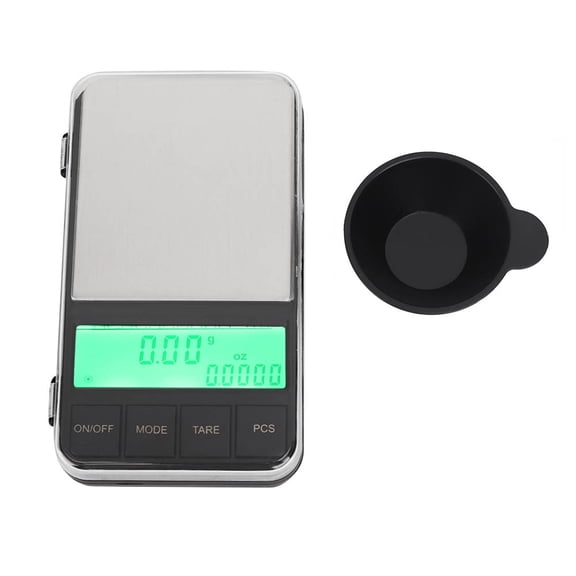Sarapandan Dual Display Digital LCD Food Weight Measure, 500g Capacity, 0.01g Resolution High Accuracy Kitchen Scale