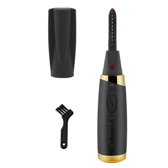 Sarapandan Electric Eyelash Curler Heated Extension Long Lasting Eyelash Curling Makeup Tools Black