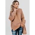 thumbnail image 1 of Sarapandan Elegant turtleneck sweater, long sleeve knitted sweater, knitted sweater Sarapandan, 1 of 5