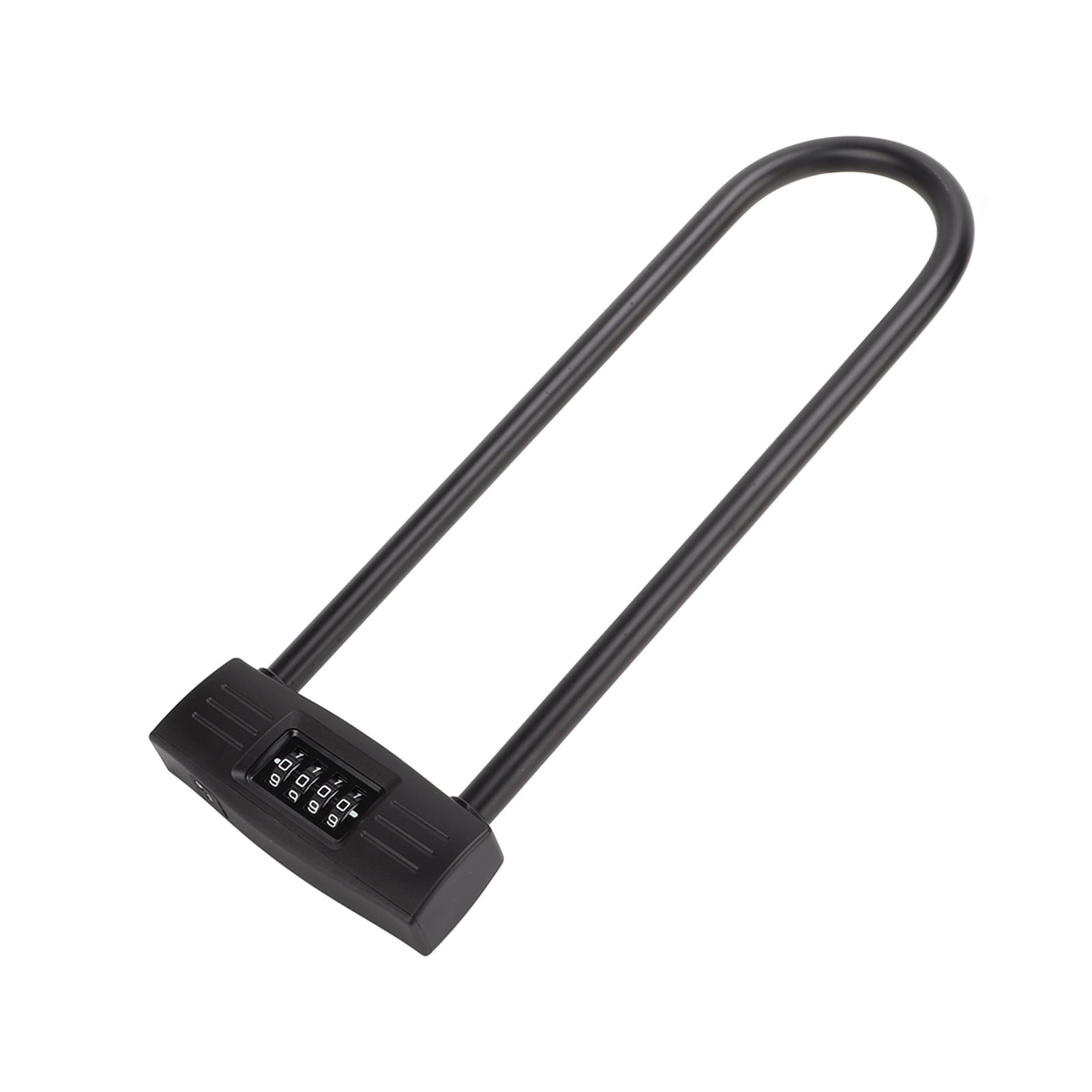 Sarapandan Extra Long Shackle Theft-Deterrent for Bikes, Motorcycles, & Electric Scooters 4 Digit Resettable Combination U-Lock Sarapandan