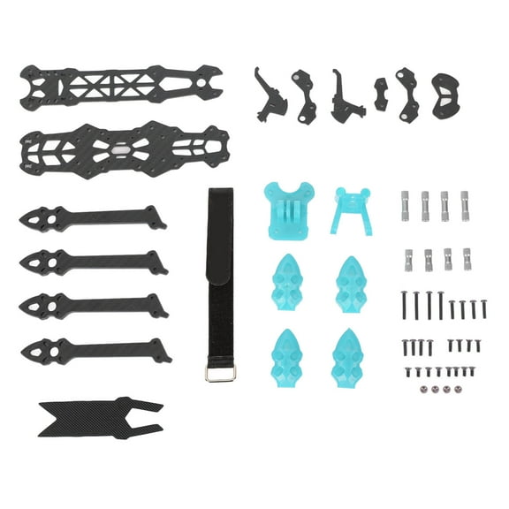 Sarapandan FPV Racing Drone Frame Professional 225mm Wheelbase Carbon Fiber Quadcopter Frame for RC Drone Accessories