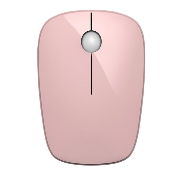 Sarapandan High-Speed 250Hz Response Rate Wireless Mouse for Desk & Laptop, 1600 DPI, Power Efficient, Pink