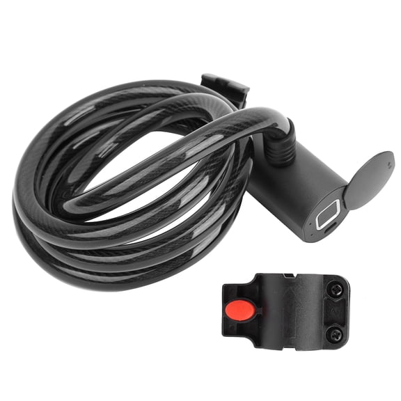 Sarapandan IP65 Rated Anti-Theft Security Waterproof Bike & Motorcycle Fingerprint Cable Lock Sarapandan
