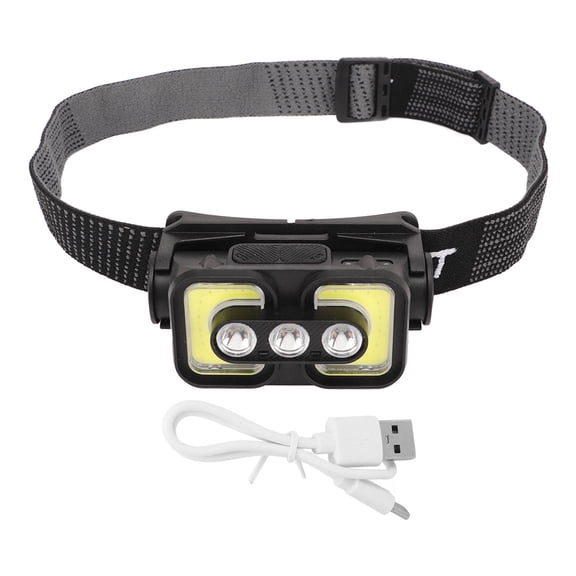 Sarapandan K361 COB Floodlight Headlamp USB Rechargeable LED Headlamp IPX4 Waterproof Outdoor Cycling Flashlight Sarapandan