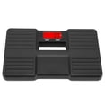 thumbnail image 1 of Sarapandan LCD Display, On/Tare Function, Low Battery Alert, Black Digital Body Weight Scale, 1 of 8