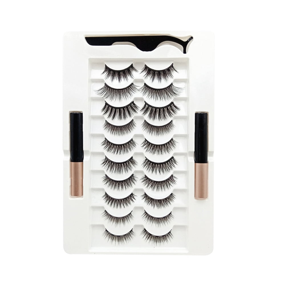 Sarapandan Magnetic eyeliner and eyelash kit, reusable false eyelashes