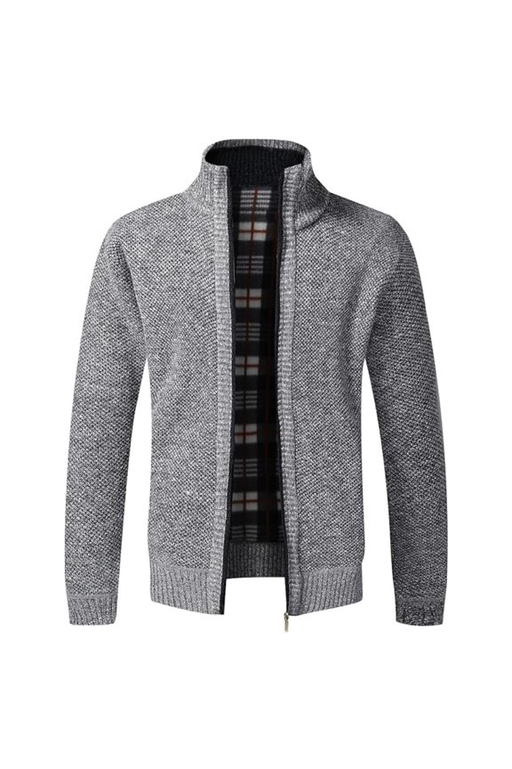 Men's sweat jacket with zip, traditional jacket, winter coat Sarapandan