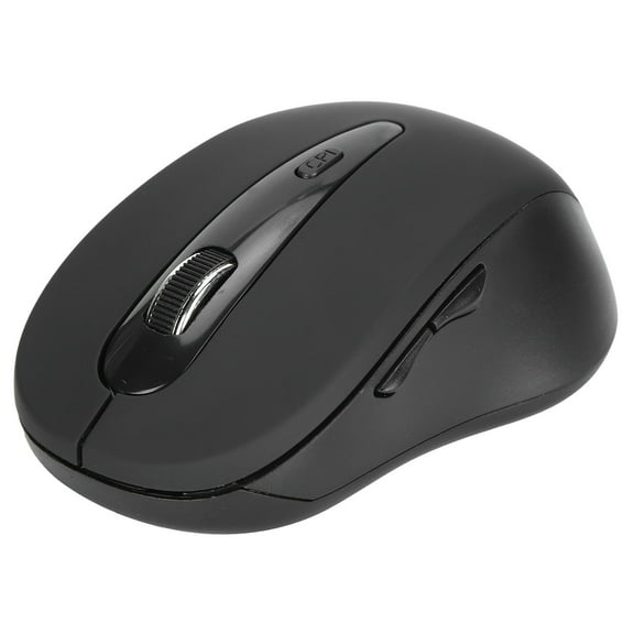 Sarapandan Mini Wireless Optical Mouse with Extended Range & 4-Way Scroll for Notebook, Tablet, PC - Black