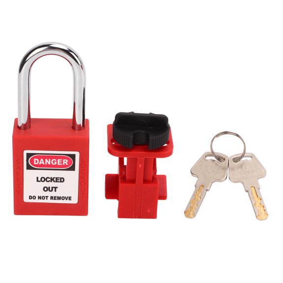 Sarapandan Nylon Body with Chrome Plated Lock Beam for Industrial Safety Universal Circuit Breaker Lockout Device