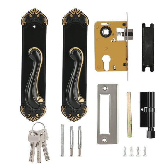 Sarapandan Private Lever for Bedroom & Bathroom - Hassle-Free Entry Silent Interior Door Lock Sarapandan