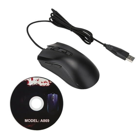 Sarapandan RGB LED Enhanced 7200DPI Gaming Mouse with Macro Functionality, USB Plug & Play