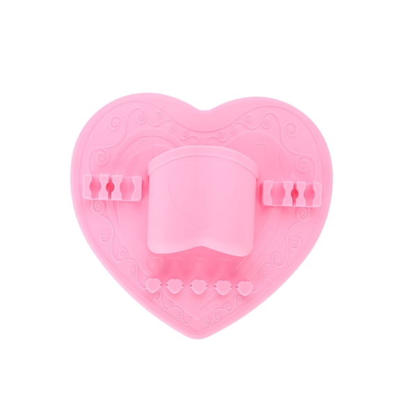 Sarapandan Sarapandan Makeup Brush Holder Wall mounted Silicone Multi function Cosmetic Brushes Air Drying Rack