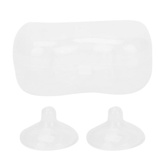 Sarapandan Silicone Breastfeeding Protector for Sensitive Nipples Soft Skin-Friendly Nipple Shield