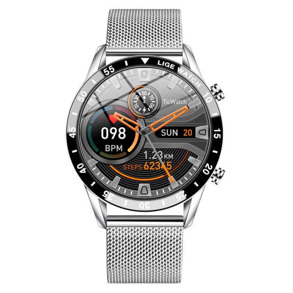 Sarapandan Smart Watch for Phones, Fitness Tracker with Make/Answer Call, Smartwatch with Heart Rate Sleep Monitor Activity Tracking, for Men
