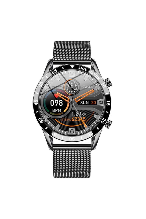 Smart Watch for Phones, Fitness Tracker with Make/Answer Call, Smartwatch with Heart Rate Sleep Monitor Activity Tracking, for Men