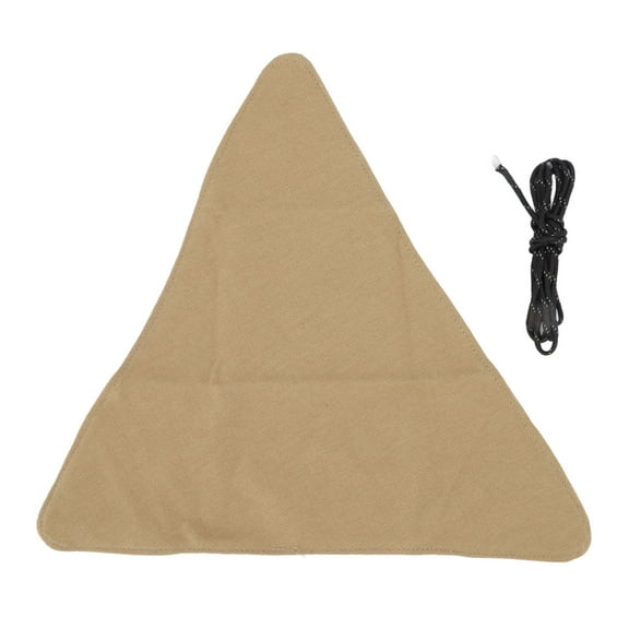 Sarapandan Tripod Stool Cloth Portable Foldable Triangle Stool Cloth Handcraft Anti Scratch Canvas Camping Stool Cloth for Fishing