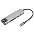 thumbnail image 1 of Sarapandan USB 3.0 Hub 5-in-1 Type-C Docking Station Multi-Function for Notebook / Computer / Mobile Phone, 1 of 7
