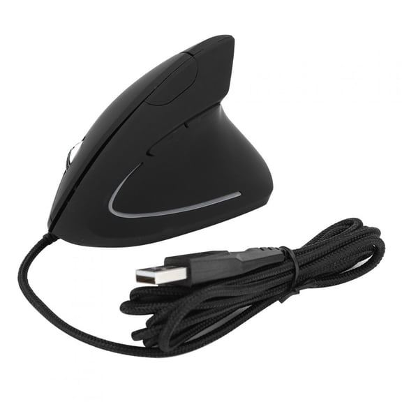 Sarapandan USB Rechargeable, Comfortable Design for Office Use - J-5 Model Vertical Ergonomic RGB Wired Mouse