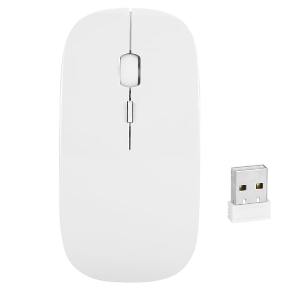 Sarapandan Ultra-Slim & Portable for PC, Laptop & Desktop Use with USB Receiver 2.4GHz Wireless Optical Mouse