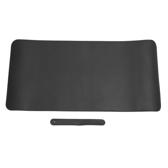Sarapandan Waterproof, Oil-Proof, Multipurpose PU Writing & Mouse Pad, Black Soft Cork Table Mat