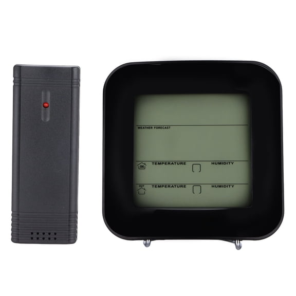 Sarapandan Wireless Weather Station Indoor Outdoor Thermohygrometer Electronic Digital Clock TS?73