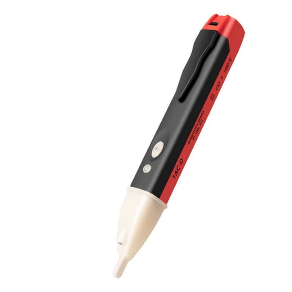 Sarapandan betterlife Electrical Test Pen?Test Pencil Electroscope Electrical Voltage Tester Pen High Precision Non-Contact Electric Red Non-Contact Output Detector with Voltage
