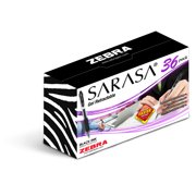 Sarasa Dry Gel X20 Gel Pen, Retractable, Medium 0.7 Mm, Black Ink, Smoke Barrel, 36/pack | Bundle of 5 Packs