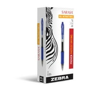 Sarasa Dry Gel X20 Gel Pen, Retractable, Medium 0.7 Mm, Blue Ink, Translucent Blue Barrel, Dozen | Bundle of 5