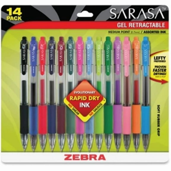Sarasa Gel Medium Point Retractable Pens