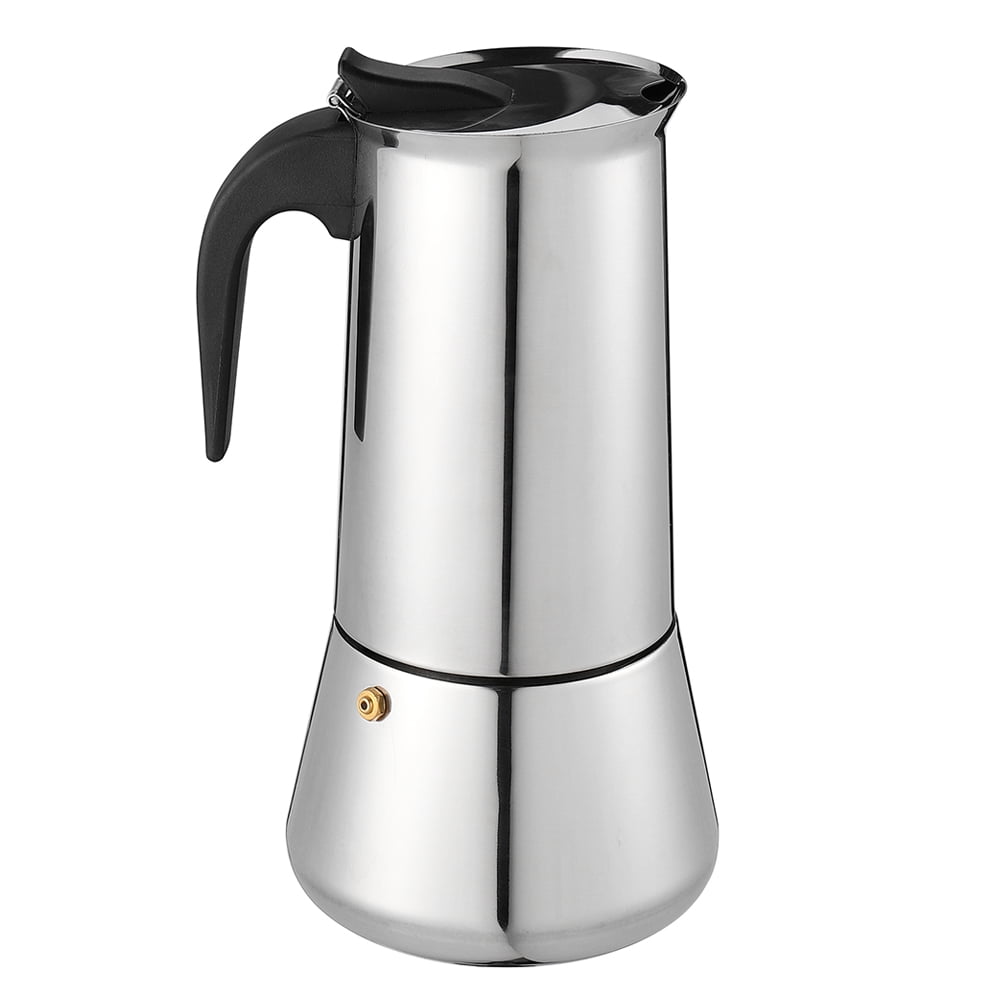 Sarasara 1pc Stainless Steel Moka Pot Espresso Coffee Maker Home 300ML