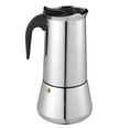 Sarasara 1pc Stainless Steel Moka Pot Espresso Coffee Maker Home 300ML