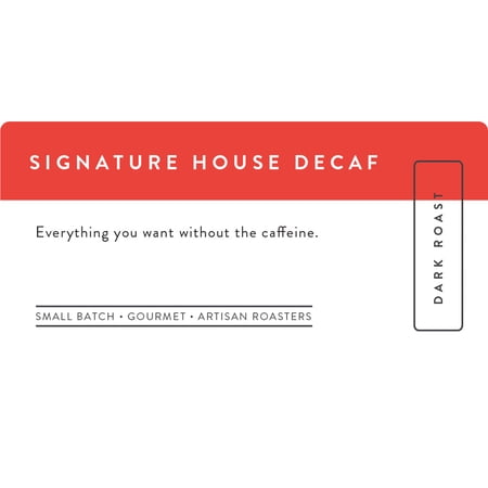 Sarasota Coffee, Arabica Beans Signature Decaf Roast, Medium Roast, 16 Oz Bag (1 lb), Ground