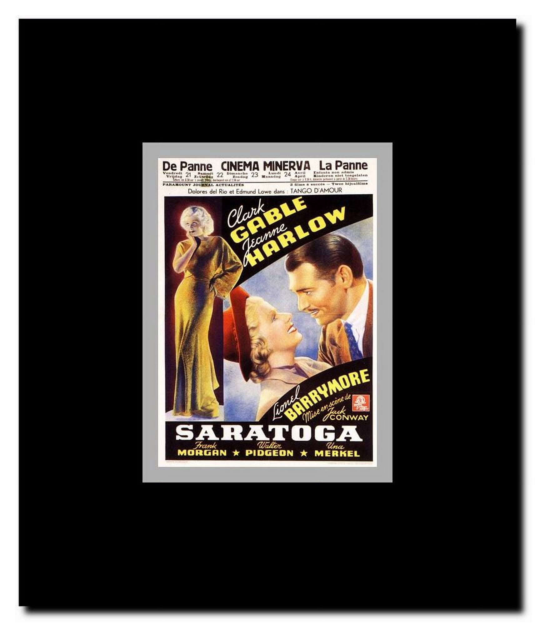 Saratoga Framed Movie Poster