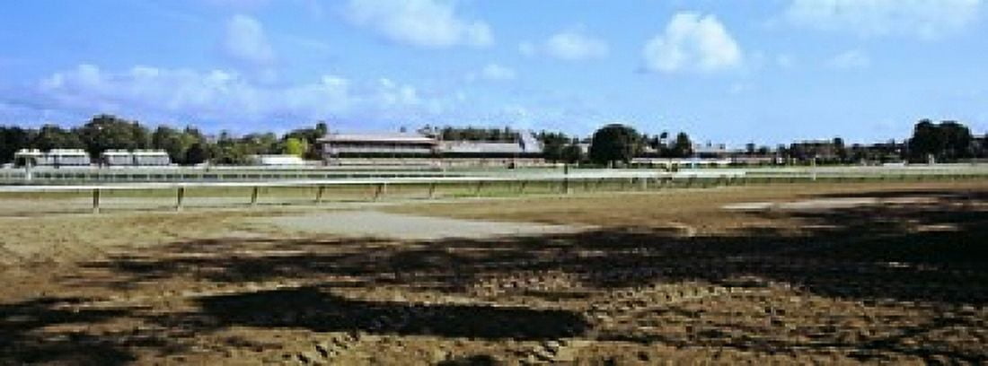 Saratoga Racecourse at Saratoga Springs New York State USA Canvas Art - Panoramic Images (15 x 6)
