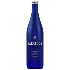 Saratoga Still Spring Water, 28 fl oz, Single Glass Bottle
