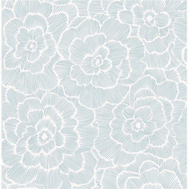 Saraya Peel & Stick Wallpaper, Blue