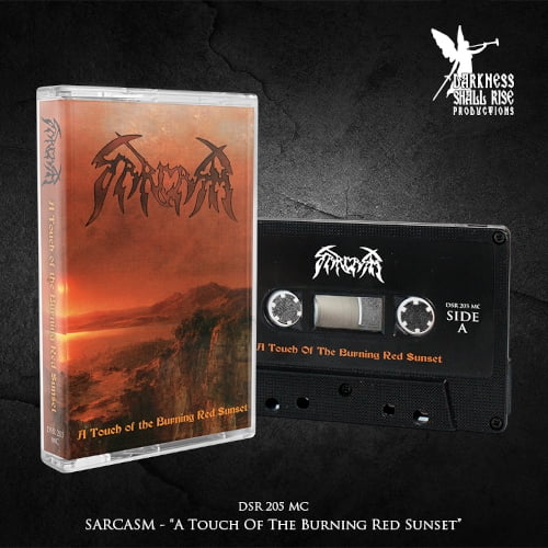 Sarcasm A Touch Of The Burning Red Sunset (MC) (Cassette Tape)