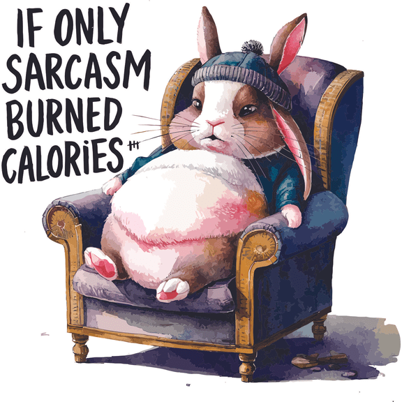 Sarcasm Burned Calories Bold Statement Sarcastic Quote Dorm Office Quotes Funny Humor Saying Wall Art Sticker Designs Vinyl Stickers Home House Walls Rooms Windows Bedroom Decoration Size (28x28 inch)