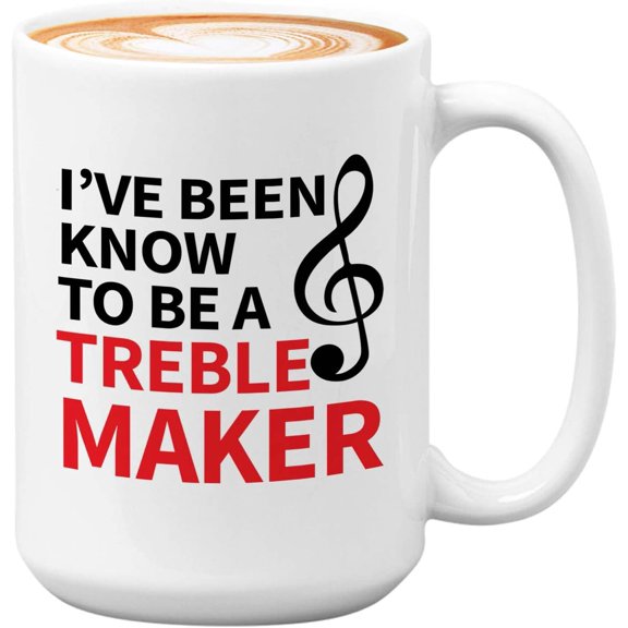 Sarcasm Musician Mug White 15oz - I'Ve Been Known To Be A - Music Teacher Techniques Player Duet Vocal Group Band