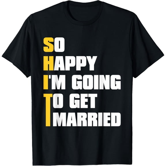 Sarcastic Bachelor Party Stag Groomsmen Getaway Wedding T-ShirtMen and women, Black T-shirt, size: Extra large