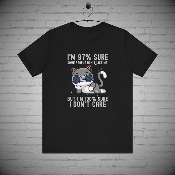 Sarcastic Cat tshirt, Funny Cat tee, Sarcastic kitty shirt, Cat lovers gift